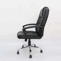 Chaise de direction à dossier haut, chaises de salle de conférence avec revêtement en cuir PU pour usage de bureau