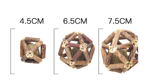 Vendita calda resistente al morso palla per gatti forniture per animali domestici <span class=keywords><strong>Catmint</strong></span> <span class=keywords><strong>Catnip</strong></span> denti pulizia palla gatto giocattolo da masticare - Product Image 3