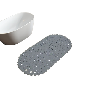 <span class=keywords><strong>Tapis</strong></span> de <span class=keywords><strong>douche</strong></span> <span class=keywords><strong>antidérapant</strong></span> en PVC pour baignoire - <span class=keywords><strong>Tapis</strong></span> de bain <span class=keywords><strong>anti</strong></span>-<span class=keywords><strong>moisissure</strong></span>, facile à découper et à nettoyer, <span class=keywords><strong>tapis</strong></span> de sécurité pour usage familial - Product Image 1