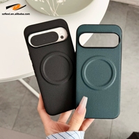 Étui de téléphone portable en cuir PU de luxe pour Google Pixel 10 9 Pro XL 8 7 6 Pro 8A 7A, coque magnétique antichoc en TPU souple