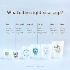 Vasos de Cristal Esmerilado para Recuerdos de Boda con Foto, Vasos de Cristal Esmerilado Personalizados para Recuerdos de Boda, Vasos de Cristal Esmerilado Personalizados para Boda - Product Image 5