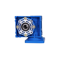 Moteur à engrenages à vis sans fin Faradyi personnalisé à aimant permanent, 12V 24V, couple élevé 4.7N.M, 120W, arbre unique horizontal RV30 RV40