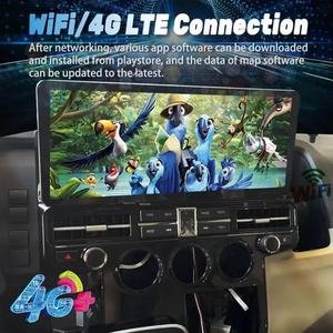 Radio para Auto de 15.6 Pulgadas para Toyota Hiace Granvia 2019, Navegación GPS, Reproductor de Video, Radio para Auto Android, Pantalla Multimedia CarPlay, 4G HU - Product Image 5