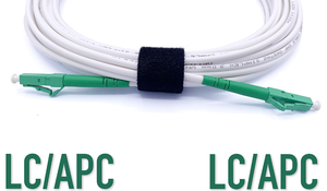 <span class=keywords><strong>LC</strong></span> APC áo giáp sợi Jumper smg657a1 smg652d <span class=keywords><strong>Simplex</strong></span> 3.0mm trắng LSZH 3m sợi vá dây với armoure - Product Image 2