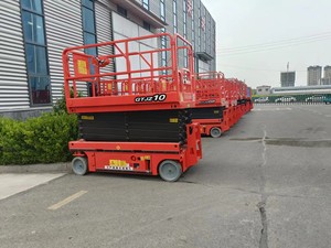 Plateforme de travail en hauteur mobile autopropulsée à ciseaux hydraulique QJSL 8m, petite, électrique, nouvelle ou d'<span class=keywords><strong>occasion</strong></span> - Product Image 3