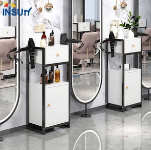 Carrito <span class=keywords><strong>de</strong></span> Salón Blanco Nuevo, Carritos <span class=keywords><strong>de</strong></span> Almacenamiento para Peluquería sin Ruedas, Muebles <span class=keywords><strong>de</strong></span> Salón <span class=keywords><strong>de</strong></span> Belleza, Carrito con Ruedas en Venta - Product Image 1