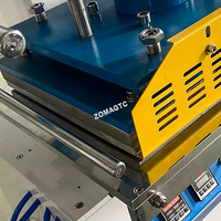Máquina de Prensa Térmica 3T Pneumática de Grande Porte para Estampagem a Quente e Impressão de Folhas em Couro, PU, PVC e Gravação de Logotipos em Caixas de Presente