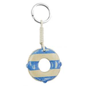 Porte-clés promotionnel LIFEBUOY sans boîte, design unique avec mousqueton pour une fixation facile - Product Image 1