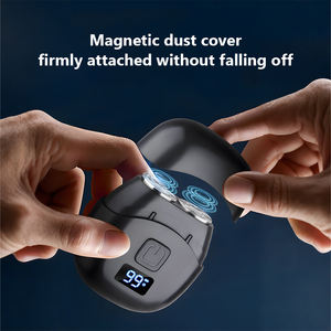 Rasoir électrique à double tête flottant à 360 ° étanche IPX6 pour hommes Rasoir de voyage rechargeable USB de type C pour hôtels - Product Image 4