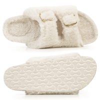 Sandales orthopédiques pour femmes, chaussures souples, confortables, confortables et ajustables, pour la maison, pantoufles orthopédiques à enfiler, collection