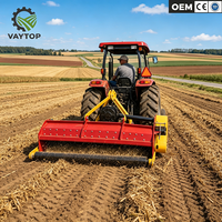 Machine de recyclage de paille à haute précision avec griffes pour l'agriculture à grande échelle, vente en gros usine