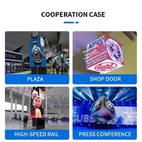 Écran LED Cubique Extérieur Pleine Couleur 5 Faces IP65 pour Publicité Commerciale Vidéo 3D SDK Garantie 1 An