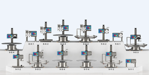 Machine de remplissage de liquide visqueux de remplissage de viscosité à large gamme à écran tactile-des sauces coulantes aux pâtes épaisses - Product Image 3