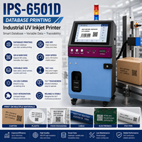Imprimante jet d'encre UV industrielle IPS-6501 |   Machine de codage à impression multi-têtes larges pour l'emballage des cartons et les étiquettes