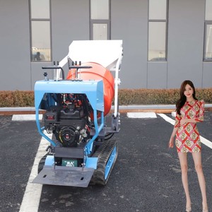 Mini mélangeur concret de chenille avec le chargeur 500kgs - Product Image 4