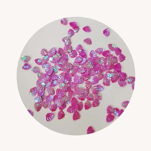 Số Lượng Lớn 500 gam/lô Cầu Vồng Nàng Tiên Cá <span class=keywords><strong>Seashell</strong></span> Đảng Long Lanh PVC Bảng Confetti Cho Đám Cưới Sinh Nhật Valentine Đảng Trang Trí - Product Image 5