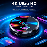 TV Box Android 12 con 4GB+32GB, 4K HDR, IPTV 2026, Control por Voz y WIFI