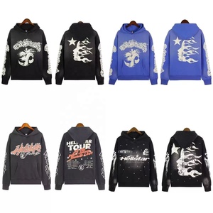 Felpa con Cappuccio Unisex Effetto Vintage Stile Star 2026, Pullover Oversize Casual Street Style per Uomo e Donna - Product Image 1