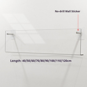 Tùy chỉnh thiết kế rõ ràng Acrylic nổi Kệ Acrylic khung ảnh hiển thị đứng - Product Image 6