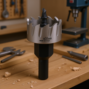 Scie cloche HSS Ttake 38 mm fabriquée en Italie pour le perçage du métal et du bois - Product Image 3