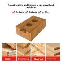 Mata Bor Kayu CNC Kelas Industri Berkualitas Tinggi Positif dan Negatif untuk Pengeboran Lubang