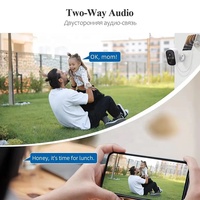 Cámara de Seguridad CCTV PTZ Tuya para Exteriores, 3MP, Wi-Fi, con Control por Aplicación y Panel Solar, Sistema de Vigilancia de Eficiencia Energética
