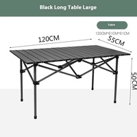 Yutang Hot SallerOutdoor Table de rouleau d'oeufs en métal pliable Portable Table de barbecue de pique-nique multifonctionnelle pour le Camping