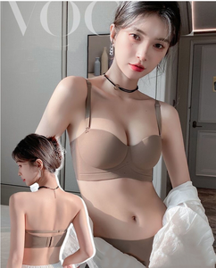 <span class=keywords><strong>Reggiseno</strong></span> <span class=keywords><strong>senza</strong></span> <span class=keywords><strong>spalline</strong></span> all'ingrosso per le donne <span class=keywords><strong>senza</strong></span> soluzione di continuità Push up comodo <span class=keywords><strong>senza</strong></span> fili biancheria intima - Product Image 6