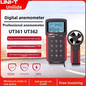 Anémomètre numérique portable Uni-T UT361, professionnel, haute précision, à tête séparée, mesure de la vitesse du vent, de la température et du débit d'air - Product Image 5
