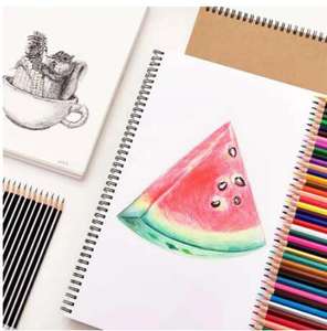 Carnet de dessin en papier aquarelle A3 A4, bloc de croquis à spirale - Product Image 3