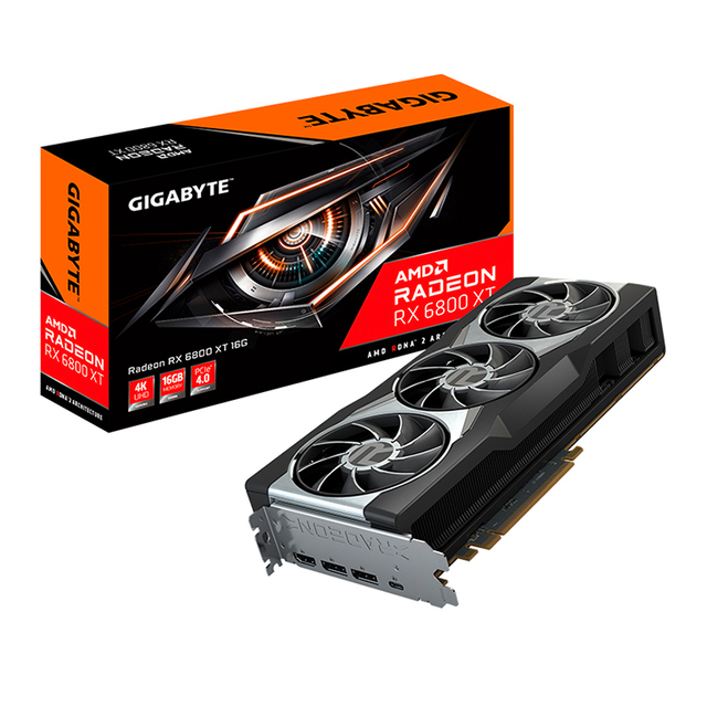 GIGABYTE AMD Radeon RX 6800 XT 16G Gaming Graphics Card with 6GB GDDR6 256-bit Memory