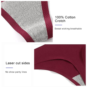 Quần lót eo thấp của phụ nữ cotton thong đồ lót Cô Gái Quần lót nữ Tóm Tắt Đồ lót cotton phụ nữ Panty - Product Image 4