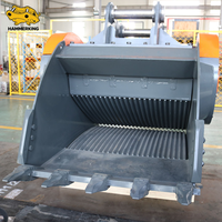 Godet de broyage multifonctionnel pour excavatrices de 15T, 20T, 30T, 40T