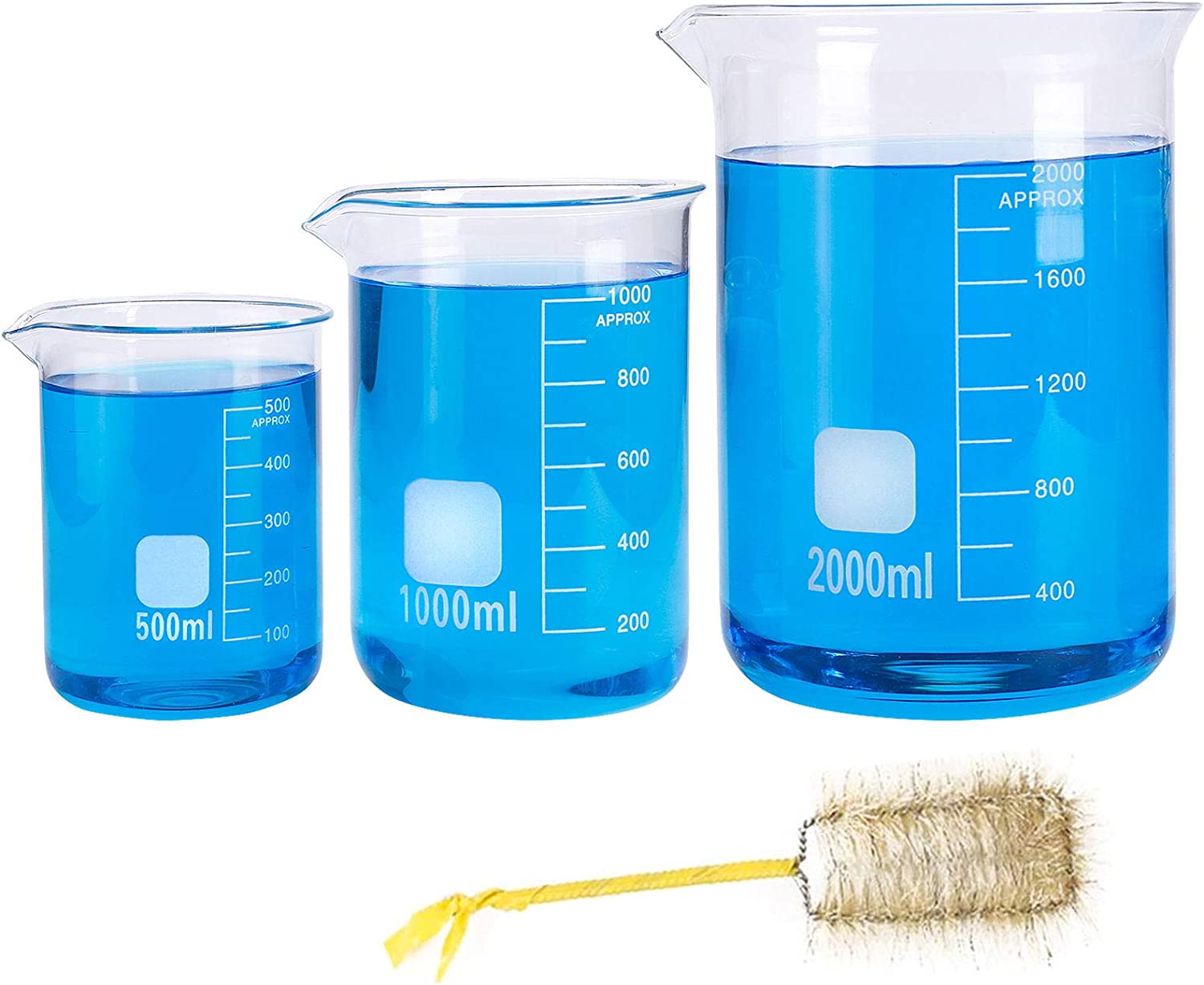 Заводская цена, стеклянный мерный низкий стакан для лаборатории