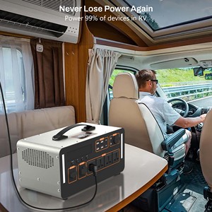 Centrale électrique portable LiFePO4 1500W avec panneaux solaires <span class=keywords><strong>pour</strong></span> <span class=keywords><strong>camping</strong></span>-<span class=keywords><strong>car</strong></span>, <span class=keywords><strong>camping</strong></span> et alimentation de secours d'urgence - Product Image 1