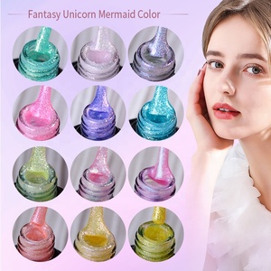 Vernis à ongles en gel, art des ongles, gel OEM, étiquette personnalisée, fantaisie arc-en-ciel, cheval, sirène, non toxique, inodore, tenue de 3 à 4 semaines - Product Image 3