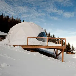 Сборная стальная конструкция на 2-5 человек, купольная Строительная палатка, геодезический купол, дом, отель, курорты, палатка