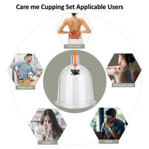En gros Ventouses de massage sous vide avec pistolet de pompage pour le dos et le corps, détoxifiantes, anti-cellulite, pour soins de santé - Product Image 2