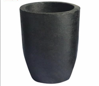 Creuset en argile graphite haute densité pour la coulée de métaux, capacité de 30 kg, excellente résistance aux chocs thermiques, facile à utiliser