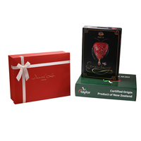 XJT Boîte de papier d'emballage de luxe en carton pour bonbons et chocolat, logo personnalisé, nouveau design pour un mariage doux