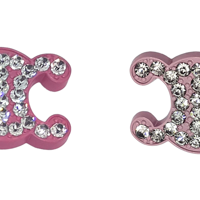 DIY Charms Luxury Flat Back Designer Charms for Junk Phone Cases Decorative Accessories Brand Logo Fashion Metal Charms 0645