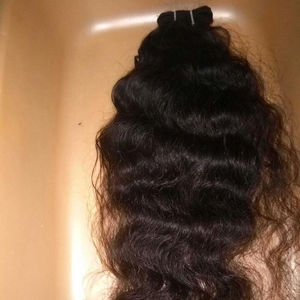 Cabello humano indio de alta calidad, cabello Virgen sin procesar - Product Image 1