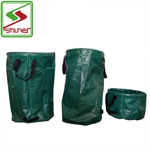 Bolsa de basura plegable de plástico para jardín, gran capacidad, 120L - Product Image 4