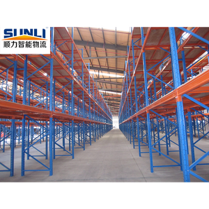 מערכת אחסון משטחים כבדה בעלת 5 שכבות הגנה מפני קורוזיה, יחידת אחסון מערימה, מדפי משטחים מפלדה - Product Image 2