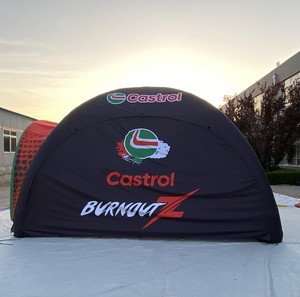 Tenda Gonfiabile in Tessuto Oxford 10x10ft Resistente per Eventi all'Aperto, Pubblicità Commerciale, Gazebo, <span class=keywords><strong>Glamping</strong></span> e Campeggio - Product Image 6