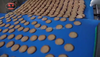 Machine automatique de superposition de biscuits en forme d'étoile, machine de superposition de penny, machine de tri de biscuits et de gâteaux