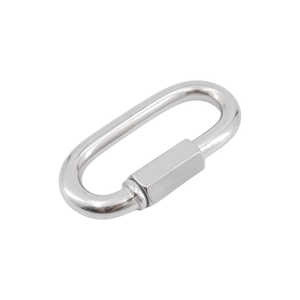Mosquetón de acero inoxidable 304 con resorte para puerta, gancho de anillo de bloqueo de enlace rápido para Hamaca, Camping, escalada, hebilla de conexión - Product Image 3