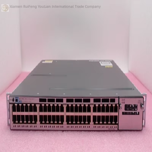 Commutateur géré 1U 48 ports 1Gbe RJ45 Ws-c3750x-48t-wbrl, neuf, original, en stock, automatisation industrielle, PAC dédié, PLC - Product Image 1