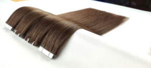 Extensions de cheveux humains russes Remy double drawn plus résistantes, prix de gros, couleur personnalisée, extensions à bandes adhésives - Product Image 2