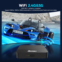 Venta al por mayor de fabricantes de TV Box Actualización de firmware 4K Full HD Smart OTT Android Tv Box con logotipo personalizado